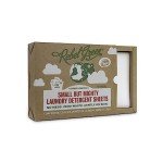 Rebel Green Eco-Friendly Laundry Detergent Sheets - Fresh Lavender & Grapefruit Scent - 40 Sheet Pack, Zero Waste, Biodegradable, Travel-Friendly, Natural Ingredients (80 Loads)