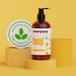 Everyone Liquid Hand Soap, 12.75 Ounce (Pack of 1), Meyer Lemon and Mandarin, Plant-Based Cleanser with Pure Essential Oils
