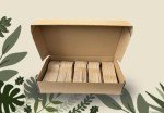 100% Compostable Cutlery Set - 300 Pieces Wooden Compostable Utensils [120 Forks, 90 Knives, 90 Spoons] - Disposable Wooden Cutlery.