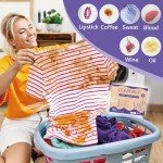 CROS 180 Loads Laundry Detergent Sheets Fresh Lavender Scent, for Travel, Home, Apartment,Dorm, Laundry Detergent Strips Eco Friendly, Hypoallergenic, Liquidless Washing Supplies