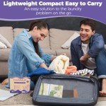 CROS 180 Loads Laundry Detergent Sheets Fresh Lavender Scent, for Travel, Home, Apartment,Dorm, Laundry Detergent Strips Eco Friendly, Hypoallergenic, Liquidless Washing Supplies