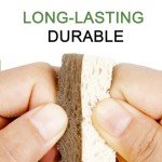 CELOX 12 Pack Coconut Fiber Biodegradable Sponges, Non Scratch Kitchen Cleaning Sponge, Eco-Friendly Dual-Sided Sponge for Dishwashing