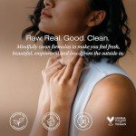 RAW SUGAR Simply Hand Wash, 16.9 Fl Oz (Pack of 3) Lemon Sugar Liquid Hand Soap for Kitchen or Bathroom, Cleanses & Refreshes Hands, Formulated without Sulfates & Parabens