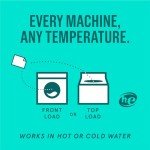 Rella Powerful Laundry Detergent Sheets, 60 Count, Family Owned & Operated, Fresh Linen Scent, Biodegradable, Eco Friendly, Travel Laundry Detergent Sheets