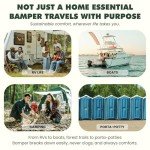 Bamboo Toilet Paper, 3-Ply & 380 Sheets, Soft & Strong Organic Bath Tissue, Chemical-Free & Hypoallergenic, Septic Safe, PFAS-Free, Tree-Free Bathroom Tissue (12 Extra-Large Rolls)