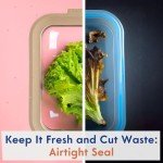 Non-Toxic 2.6 Cup Glass Food Storage Containers with Lids - Soup Containers with Lids, Plastic Free Meal Prep, Airtight Food Container, Microwave and Freezer Safe, 5 Pack - Ziruma