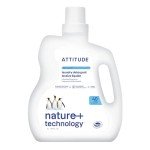 ATTITUDE Liquid Laundry Detergent, EWG Verified Laundry Soap, HE Compatible, Vegan and Plant Based Products, Cruelty-Free, Wildflowers, 40 Loads, 67.6 Fl Oz