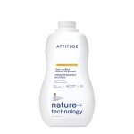 ATTITUDE Floor Surface Cleaner for Tile and Wood, EWG Verified, Streak-Free, Vegan and Cruelty-free Household Cleaning Products, Citrus Zest, 35.2 Fl Oz