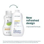 ATTITUDE Floor Surface Cleaner for Tile and Wood, EWG Verified, Streak-Free, Vegan and Cruelty-free Household Cleaning Products, Citrus Zest, 35.2 Fl Oz