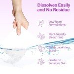 Gileooparl Laundry Detergent Sheets - 120 Loads - Liquidless - Plant Based Formula - Eco Friendly & No Plastic Jug - Hypoallergenic Detergent Strips for Sensitive Skin - Lavender