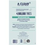 Seventh Generation Bath Tissue Toilet Paper Chlorine Free 2 Ply Toilet Paper 100% Recycled Paper 4 Count (Pack of 1)
