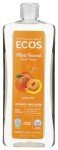 Earth Friendly Products Dishmate Liquid Dishwashing Cleaner, Natural Apricot, 25 Ounces (Pack of 12)