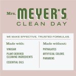 MRS. MEYER'S CLEAN DAY Vinegar Gel Cleaning Spray, Bathroom Use, No-Rinse Formula, Plant-Derived Cleaning Ingredients, Apple Blossom, 16 Fl Oz, Pack of 1