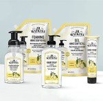 J.R. Watkins Liquid Hand Soap With Dispenser, Moisturizing Hand Soap, Alcohol-Free and Cruelty-Free, Use For Bathroom or Kitchen, Lemon, 11 Fl Oz, 3 Pack