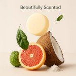 Vove Natural Dish Soap Bar | Bergamot & Grapefruit Essential Oils | Zero Waste Dishwashing Blocks | Plastic-Free Kitchen Soap Cold Pressed | Plant-Based & Eco-Friendly | Single bar (3.5 oz)