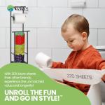 Gaias Premium Bamboo Toilet Paper - 12 Rolls