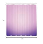 Ambesonne Lavender Shower Curtain, Pink and Purple Ombre Print Modern Pastel Color Gradient Design Digital Art, Cloth Fabric Bathroom Decor Set with Hooks, 69" W x 70" L, Lavender Pink