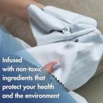Pro Size Polishing Cloth Set of 2 Large Cleaning Cloths Pure Cotton Made in USA for Gold Silver and Platinum Jewelry Coins Watch, Silverware 11 x 14 inches each Tarnish Remover Keeps Jewelry Shining
