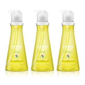 Method Products Pbc 01179 Dishwashing Liquid, Lemon Mint, 18-oz. (3)