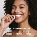 Retsip Toothpaste Tablets - 5% Nano Hydroxyapatite, Fluoride Free, Travel Friendly, Eco &Plastic Free, Remineralize & Whitening - 186pcs