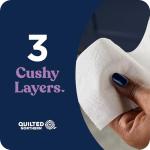Quilted Northern Ultra Plush Toilet Paper, 6 Mega Rolls = 24 Regular Rolls, 3X Thicker*, 3 Ply Soft Toilet Tissue