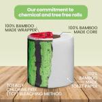 Gaias Premium Bamboo Toilet Paper - 12 Rolls