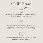 Sweet Water Decor Relax Girl, Peppermint, Cedar, Clove, and Eucalyptus Scented Soy Wax Candle for Home | 9oz Clear Jar, 40 Hour Burn Time, Non Toxic, Made in The USA