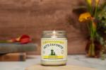 Pet's Favorite Plant Based Candles with a Cotton Wick, Clean Burning Pet Friendly Candles with a 70 Hour Burn Time, Lemon Zest Pack of 1