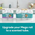 Angel Soft Toilet Paper, 12 Mega Rolls = 48 Regular Rolls, Soft and Strong Toilet Tissue