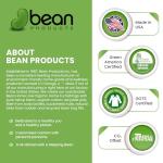 Bean Products Hemp Washcloth - Loose Weave Design for Effective Cleaning - Open Knit Exfoliating Wash Cloth - Fast Drying, Hemp & Organic Cotton - 10” x 12”, 2 Pack