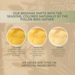 Palo Santo - Palo Santo & Bergamot Pure Beeswax Candle - 90+ Hours Long Burning Classically Designed Non-Toxic Scented Candles for Home Decor and Aromatherapy to Stress & Anxiety Relief - 15 Oz