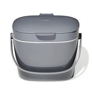 OXO Good Grips Easy-Clean Compost Bin - Charcoal