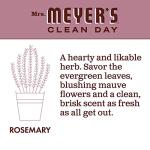 MRS. MEYER'S CLEAN DAY Liquid Dish Soap, Biodegradable Formula, Rosemary, 16 fl. oz