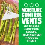 Ziploc Fresh Produce Bags Large - 15 Count