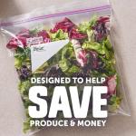 Ziploc Fresh Produce Bags Large - 15 Count