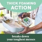 Seventh Generation Foaming Dish Spray, 3X Grease Fighters, Free & Clear, 16 Fl. Oz.