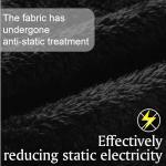 Inner Wish Womens Plush Fleece Robe, Cozy Warm Bathrobe Fuzzy Female Spa Robe With Pockets, BLACK,2XL/3XL