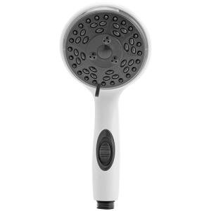 Dura Faucet Premium RV Handheld Shower Wand with Eco-Friendly On/Off Switch (White)