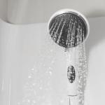 Dura Faucet Premium RV Handheld Shower Wand with Eco-Friendly On/Off Switch (White)