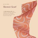 HANNI Extra-Long Eco-Friendly Exfoliating Shower Scarf