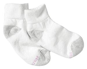 Hanes Womens Value, Ankle Soft Moisture-wicking Socks, Available In 10 And 14-packs Athletic-socks, White - 10 Pack, 5-9 US
