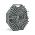 Sud Scrub® Antimicrobial Silicone Body Scrubber, Exfoliating Body Scrubber for Sensitive Skin, Eco Friendly Shower Scrubber for Body, Silicone Body Brush for Showering, Charcoal