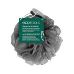 EcoTools Charcoal EcoPouf, Loofah Sponge for Bath & Shower, Infused Pouf, Recycled Netting, Exfoliation Removes Dead Skin, Eco-Friendly Bath Accessory, Cruelty-Free, Color May Vary, 1 Count (60g)
