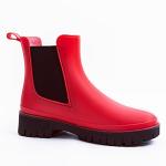 Fubotao Women’s Short Rain Boots Waterproof Chelsea Rain Boots For Ladies