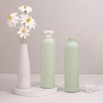 UMETASS 13.5oz Squeeze Bottles with Flip Cap, Refillable Plastic Travel Bottles for Creams, Lotion, Shampoo, Conditioner (2 Pcs)