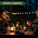 10 Packs Natural Beeswax Candles Compatible with Candle Lanterns, 12-Hour Long Burn Time Emergency Candles, Lantern Candle for Camping, Survival, Power Outages