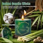 Citronella Candles Outdoor Natural Mosquito Bug Repellent Soy Wax Tin Candles Eco-Friendly Gift for Women Suit for Garden, Patio, Camping, Summer Parties