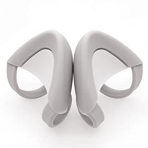 REEYEAR Cute Cat Ears Fits for HypreX Cloud/Cloud Stinger/Cloud Flight Headsets, Universal Fit Lovely Kitty Adjustable Attachment Straps for Video Live Gaming Headphone,Gray& White