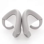 REEYEAR Cute Cat Ears Fits for HypreX Cloud/Cloud Stinger/Cloud Flight Headsets, Universal Fit Lovely Kitty Adjustable Attachment Straps for Video Live Gaming Headphone,Gray& White