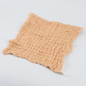 DAXUE 10 Pcs Baby Muslin Washcloths 100% Natural Cotton Unbleached, Extra Soft Baby Wipes Organic Burp Cloths Blank Bibs for Newborns Infants Sensitive Skin, Shower Gift Set 12"x12"